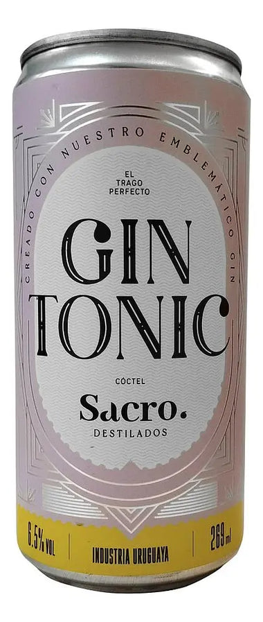 Gintonic Lata Sacro 269ML