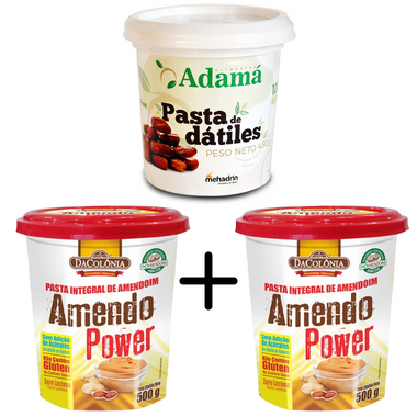 Combo Mantequilla de Maní + Pasta de Dátiles