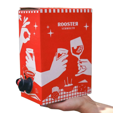 Vermut Rooster Rosso Bag in Box x3 litros