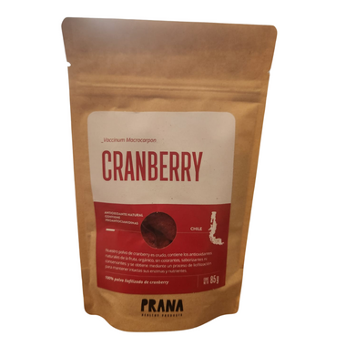 Cranberry (arándanos) Polvo Prana 85grs