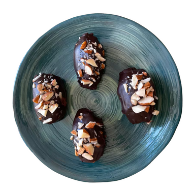 Dátiles Rellenos con Nuez Pecan con Chocolate sin azucar 100grs Genese