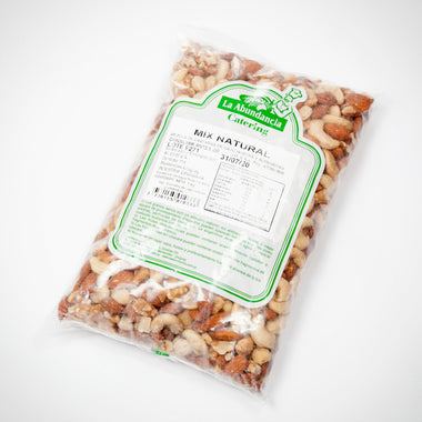 Mix Frutos Secos Castañas, Almendras, Nueces La Abundancia 1kg