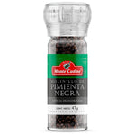 Pimienta Negra Monte Cudine 47g con Molinillo