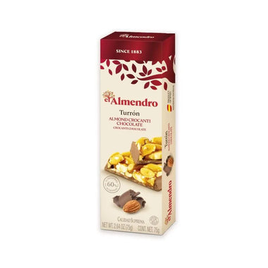 Turrón Crocante de Almendras El Almendro 75grs