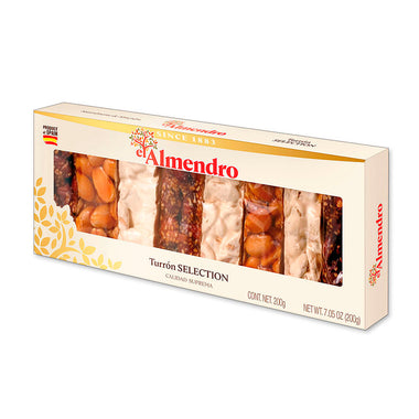 Caja de Regalo Turrón El Almendro Selección 200grs