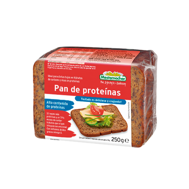Pan de Proteinas Harina Centeno 250grs Mestemacher