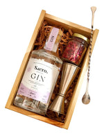 Caja de Regalo Gin Sacro más Accesorios Bartender