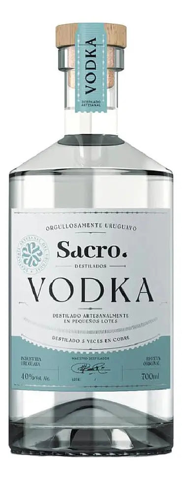 Vodka Artesanal Sacro 700cc