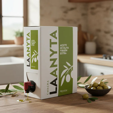 Aceite de Oliva Extra Virgen 3 litros bag in Box La Anyta