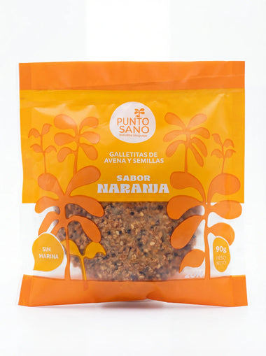 Galletitas de Avena y Semillas 90grs Punto Sano