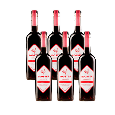 Vermut Rooster Rosso Caja x 6