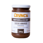 Manteca de Mani Natural Crunch 340grs con Cacao Amargo