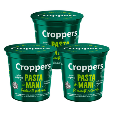 Pasta de Maní Natural Croppers 930grs sin Tacc