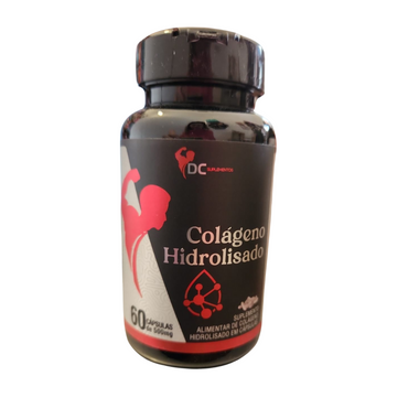 Colágeno Hidrolisado 60 cápsulas (30 dias) DC Suplementos