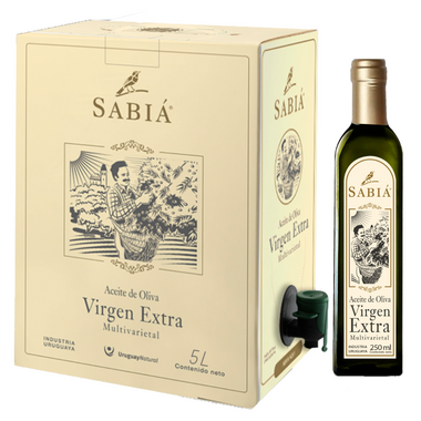 Aceite de Oliva Virgen Extra Sabiá 5 Litros Bag in Box + 250ml