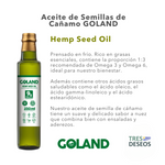 Aceite de Semillas de Cáñamo Hemp Seed Oil 250ml Gopland