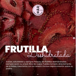 Frutillas Deshidratadas 50grs 100% fruta sin agregados Genese