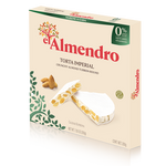 Turrón sin Azucar El Almendro 200grs Torta Imperial Almendras