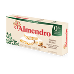 Turrón sin Azucar El Almendro 200grs Torta Imperial Almendras