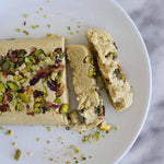 Halva Postre a base Pasta de Sésamo de Pistacho 454grs
