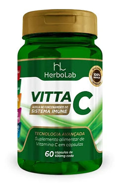 Vitamina C Vitta C 500ml 60 cápsulas