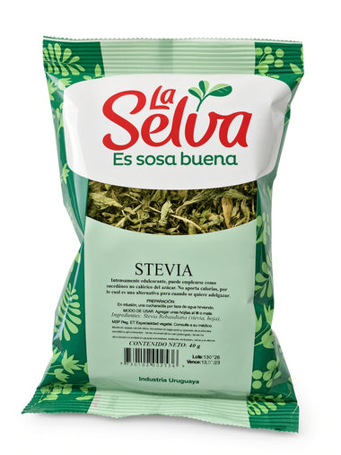 Stevia Hojas Secas La Selva 40g
